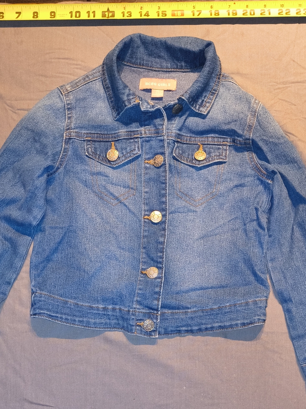 BCBG Girls Blue Denim Jean Jacket